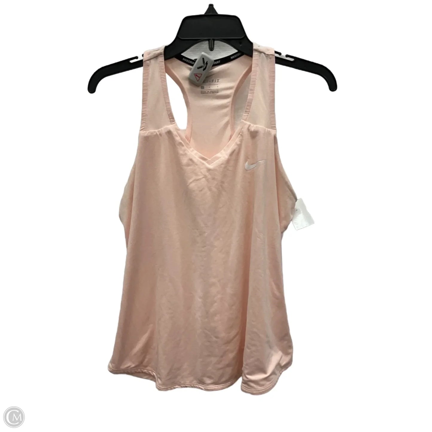 Athletic Tank Top By Nike Apparel In Pink, Size: L