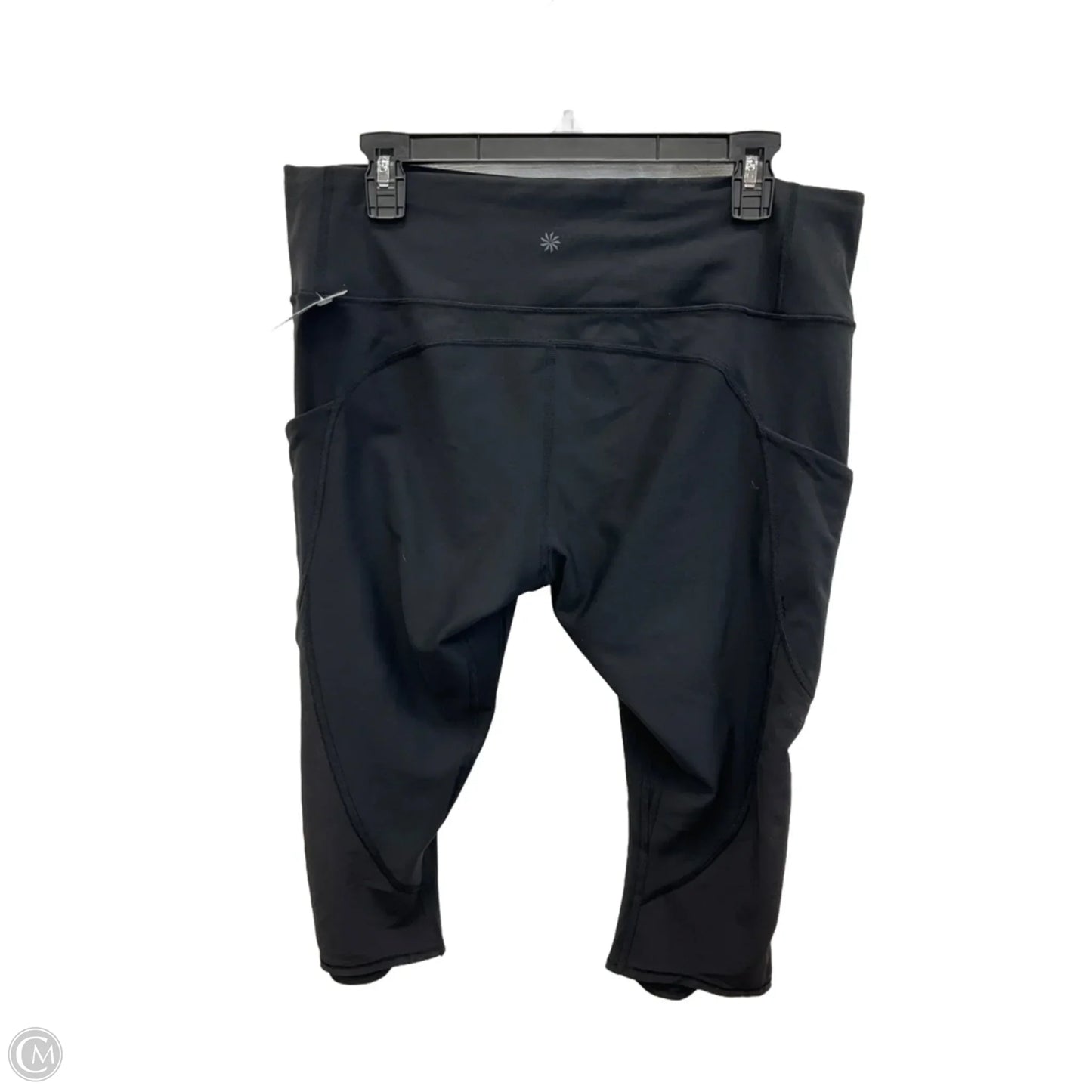 Athletic Leggings Capris By Athleta In Black, Size: Xl