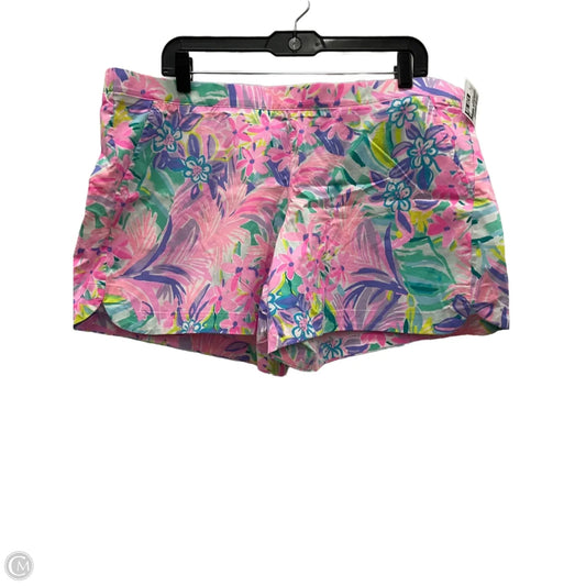 Shorts Designer By Lilly Pulitzer In Multi-colored, Size: Xl