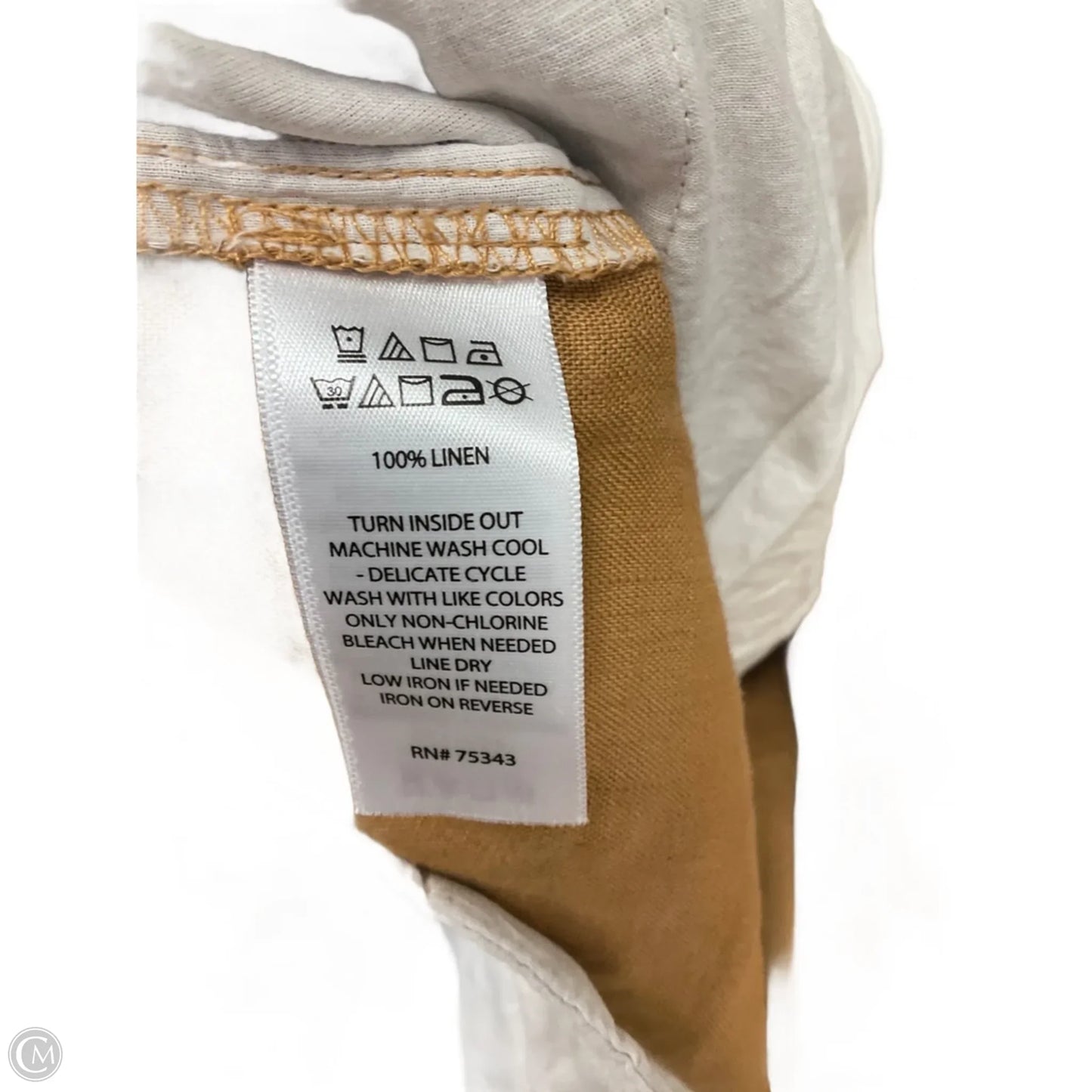 Shorts By Tahari In Brown, Size: Xl