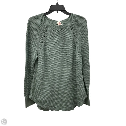 Sweater By Loft In Green, Size: Xl