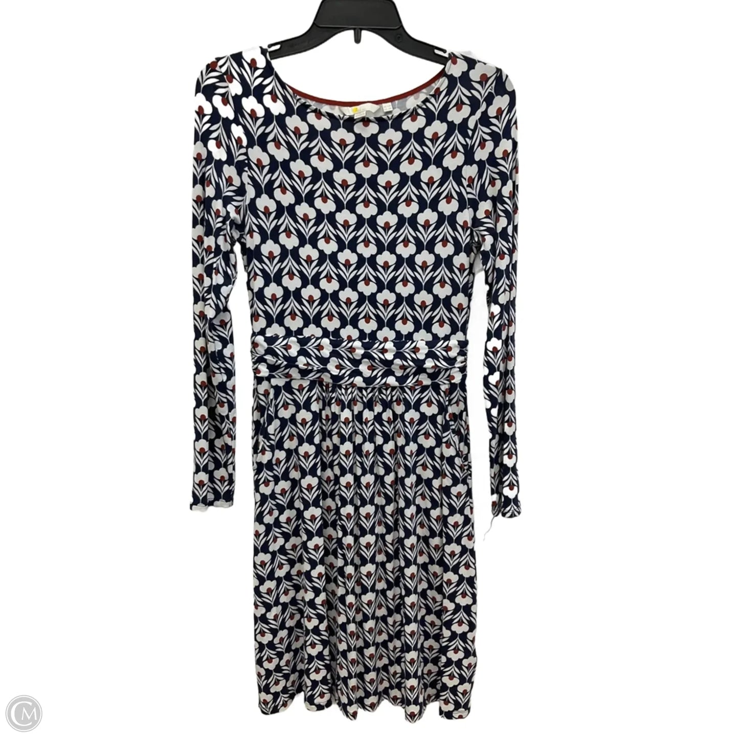 Dress Casual Midi By Boden In Blue, Size: M