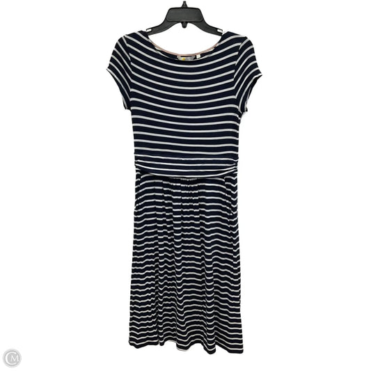 Dress Casual Midi By Boden In Blue, Size: 6