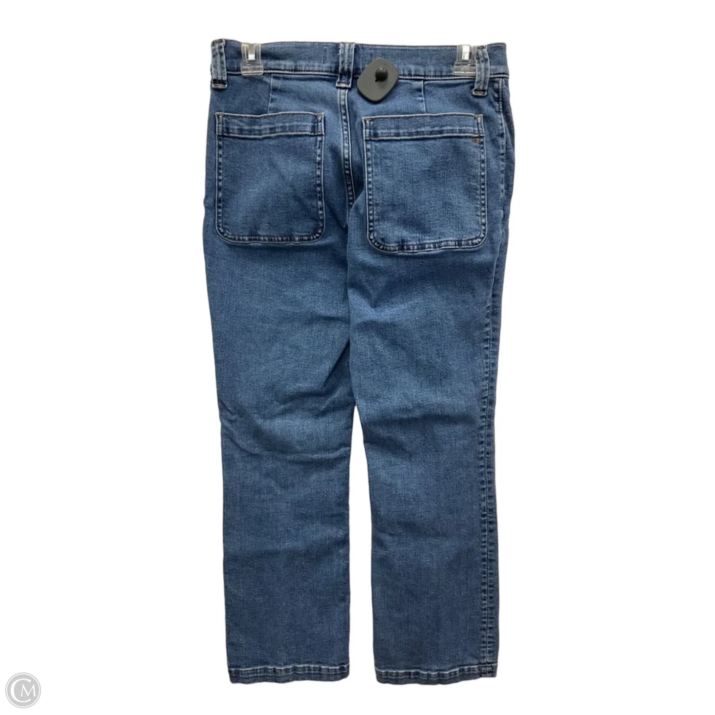 Jeans Straight By Madewell In Blue Denim, Size: 6