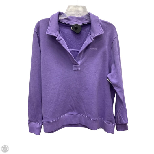 Sweatshirt Crewneck By Vineyard Vines In Purple, Size: L