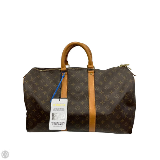 Duffle And Weekender Luxury Designer By Louis Vuitton, Size: Large