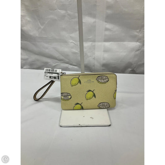 Wristlet Designer By Coach, Size: Small