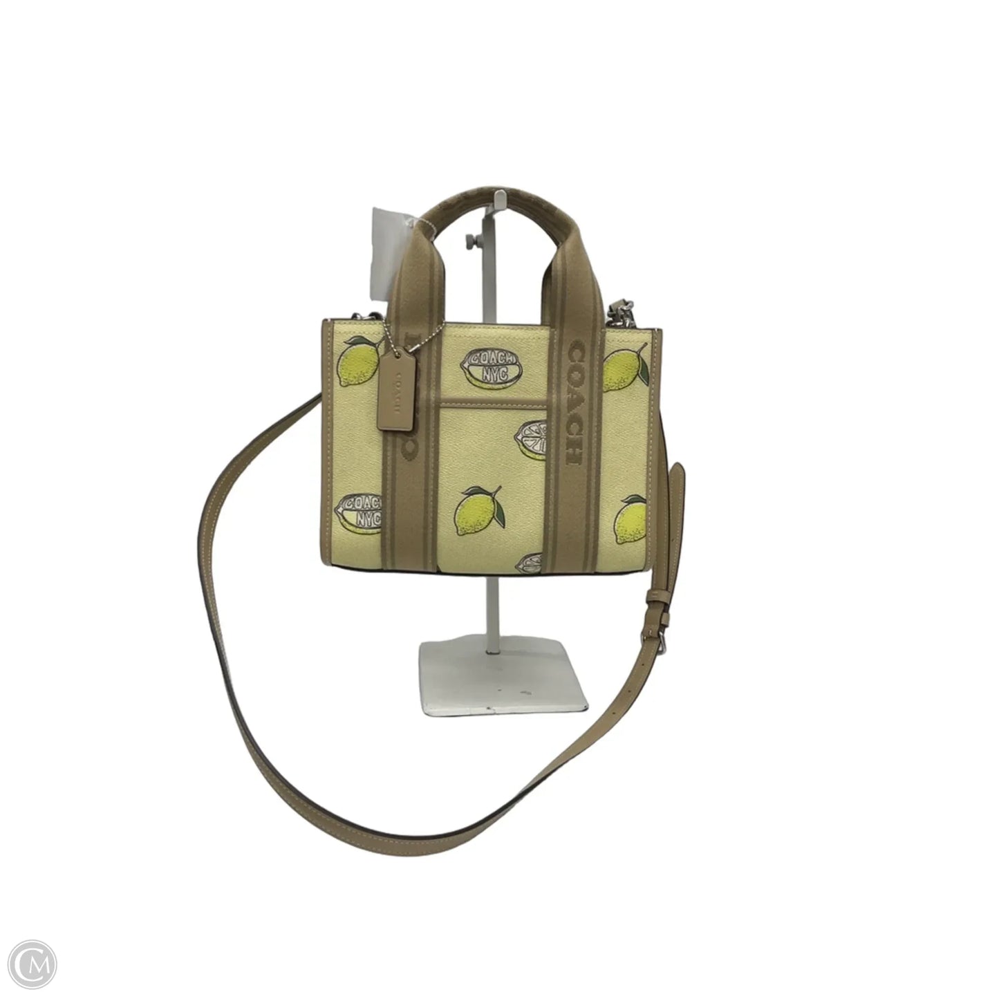 Handbag Designer By Coach, Size: Medium
