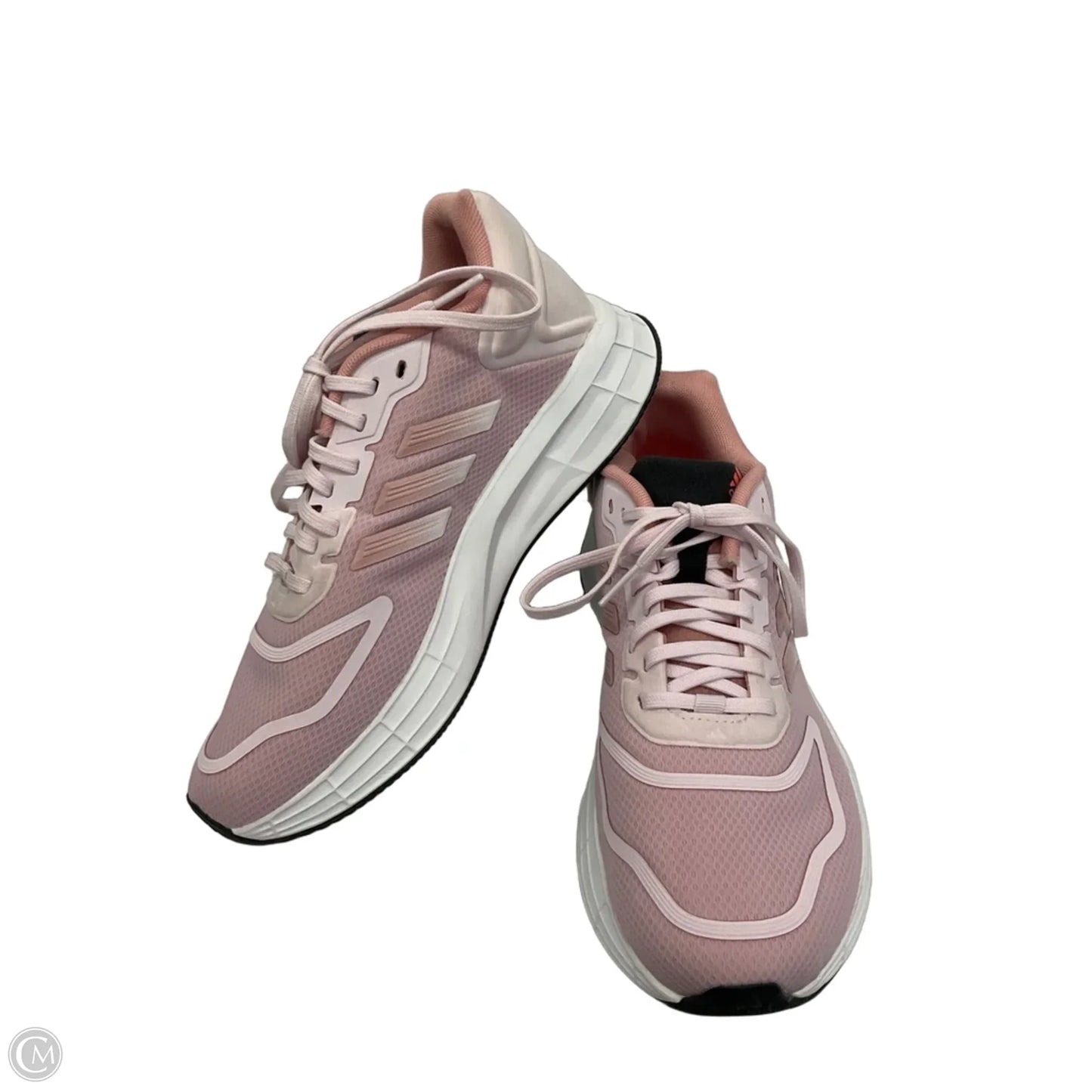 Shoes Athletic By Adidas In Pink & White, Size: 6.5