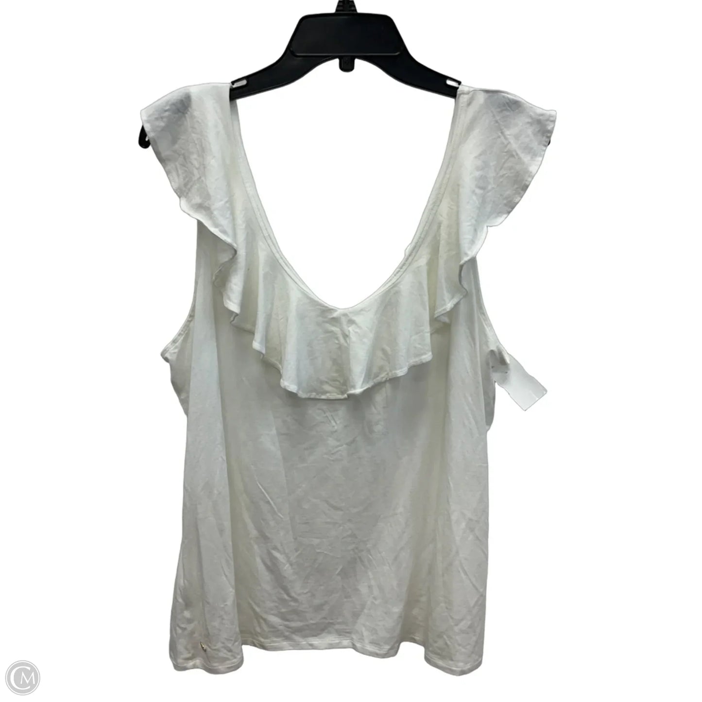 Tank Top Designer By Lilly Pulitzer In White, Size: Xl