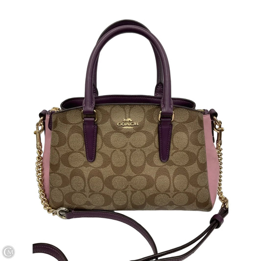 Handbag Designer By Coach, Size: Medium