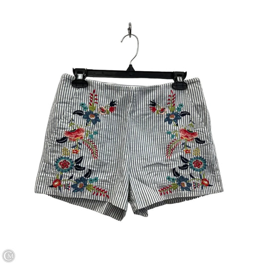 Shorts By Loft In Striped Pattern, Size: 0