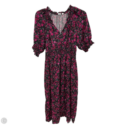 Dress Casual Midi By Gap In Purple, Size: S