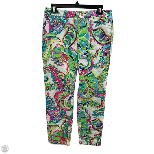 Pants Designer By Lilly Pulitzer In Multi-colored, Size: 8