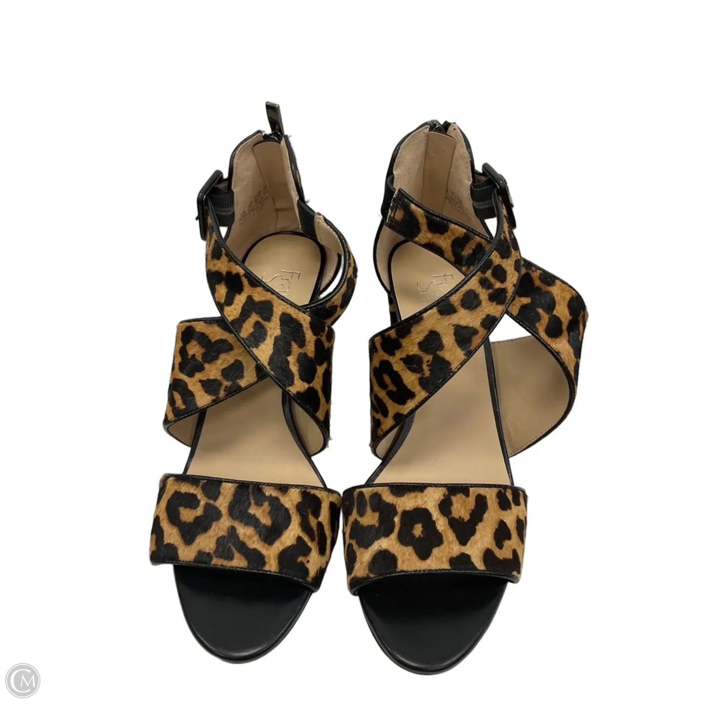Shoes Heels Stiletto By Franco Sarto In Animal Print, Size: 8.5