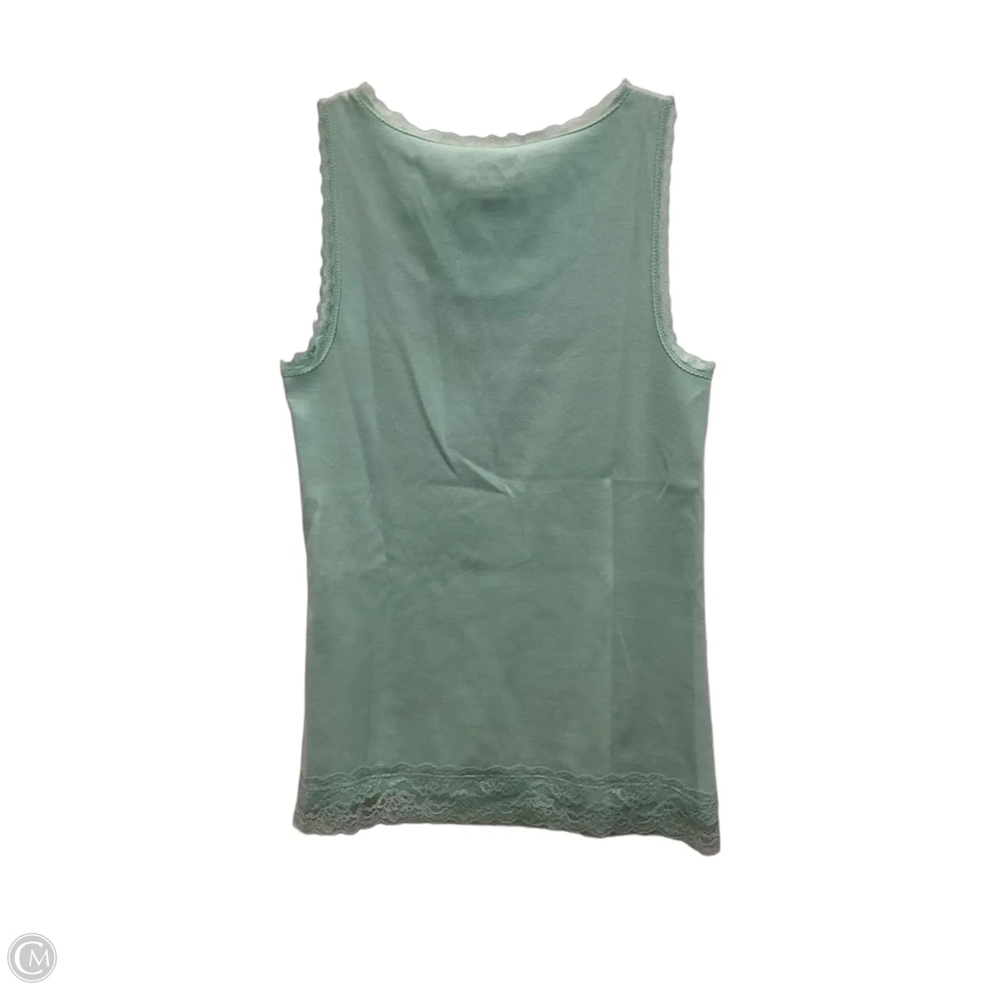 Top Sleeveless By Chicos In Blue, Size: M