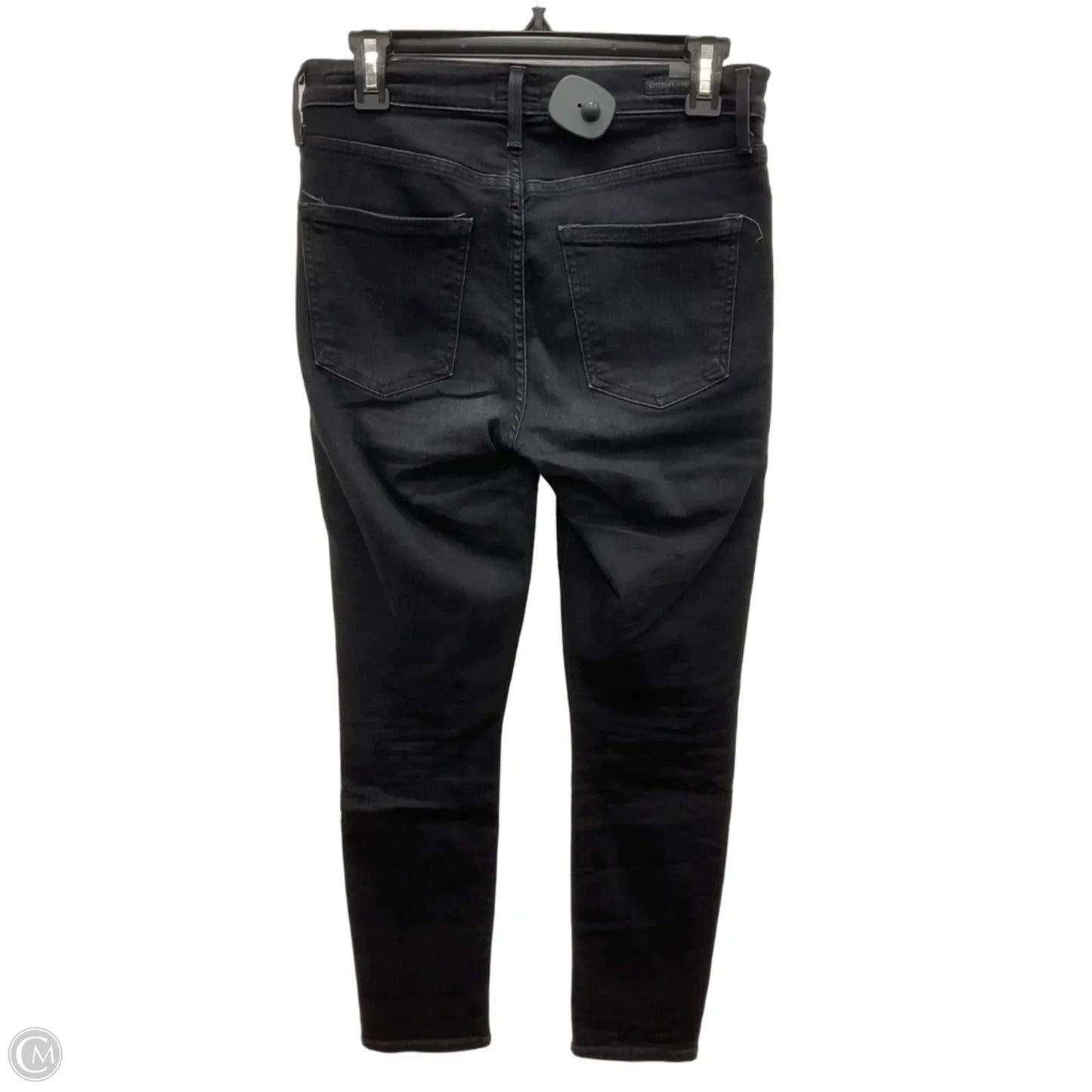 Jeans Skinny By Citizens Of Humanity In Black Denim, Size: 4