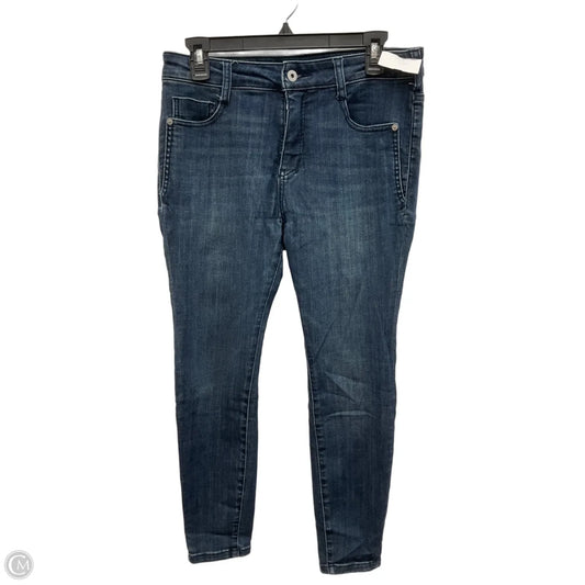 Jeans Skinny By Pilcro In Blue Denim, Size: 6