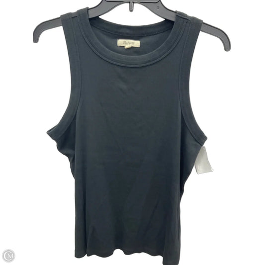 Top Sleeveless By Madewell In Black, Size: L
