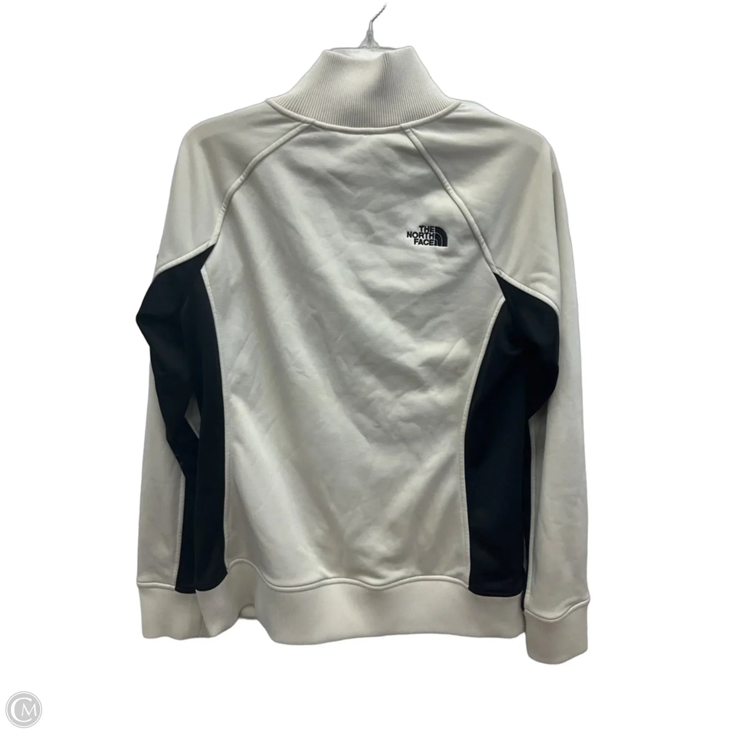 Athletic Jacket By The North Face In White, Size: L