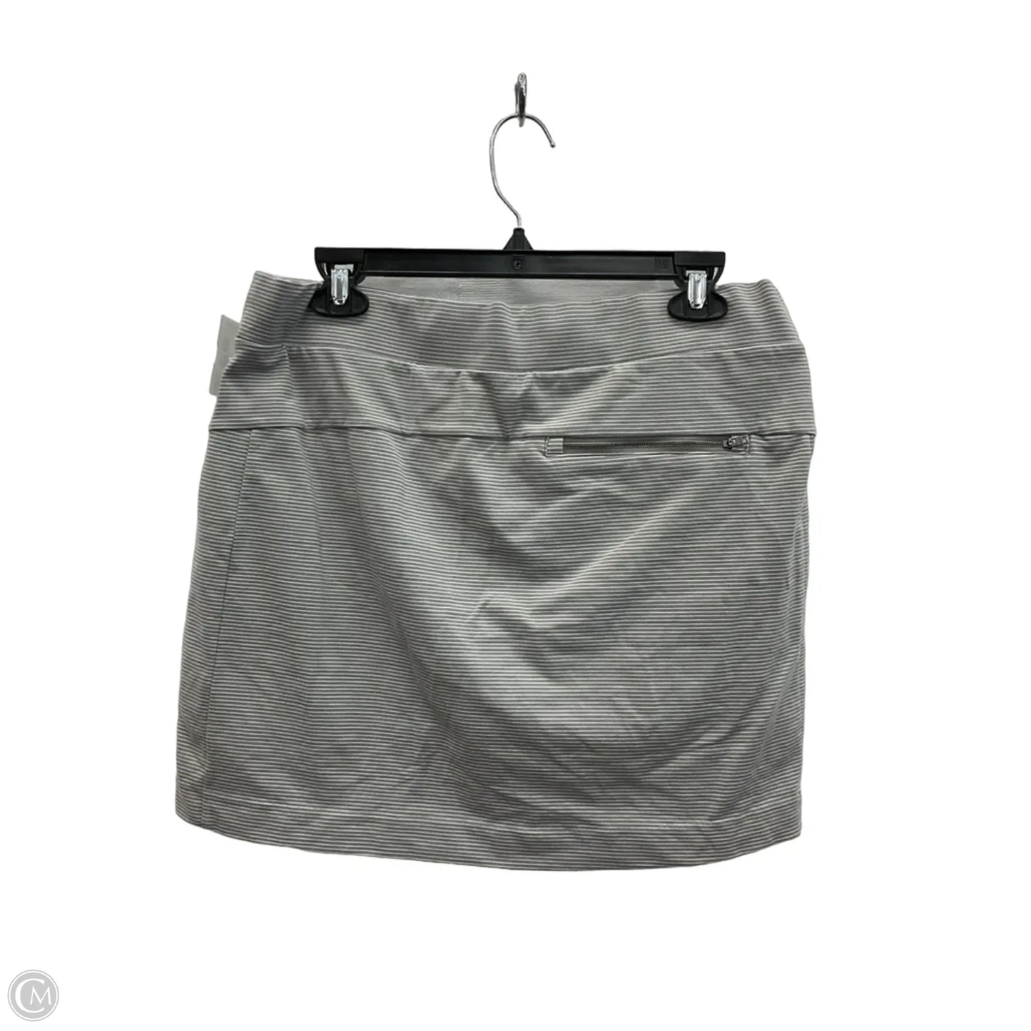 Athletic Skort By Athleta In Grey, Size: M