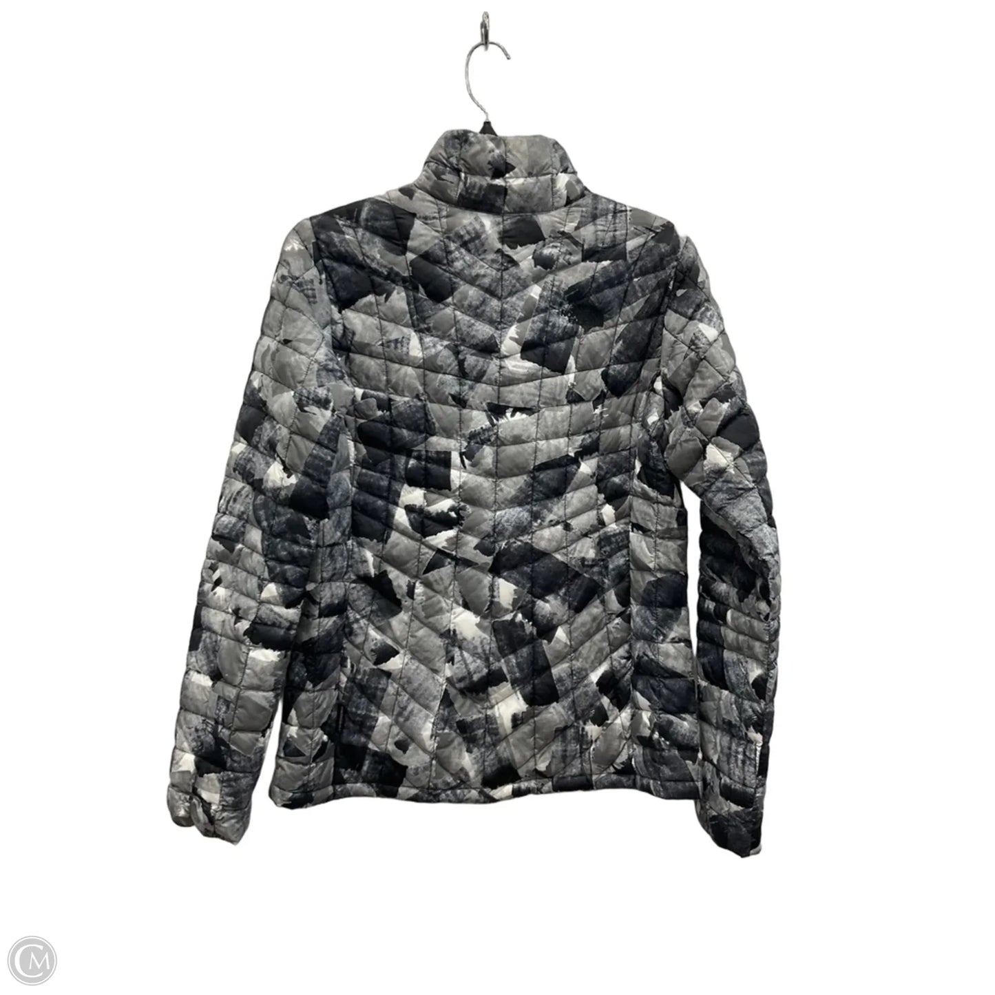 Jacket Puffer & Quilted By The North Face In Black & White, Size: M