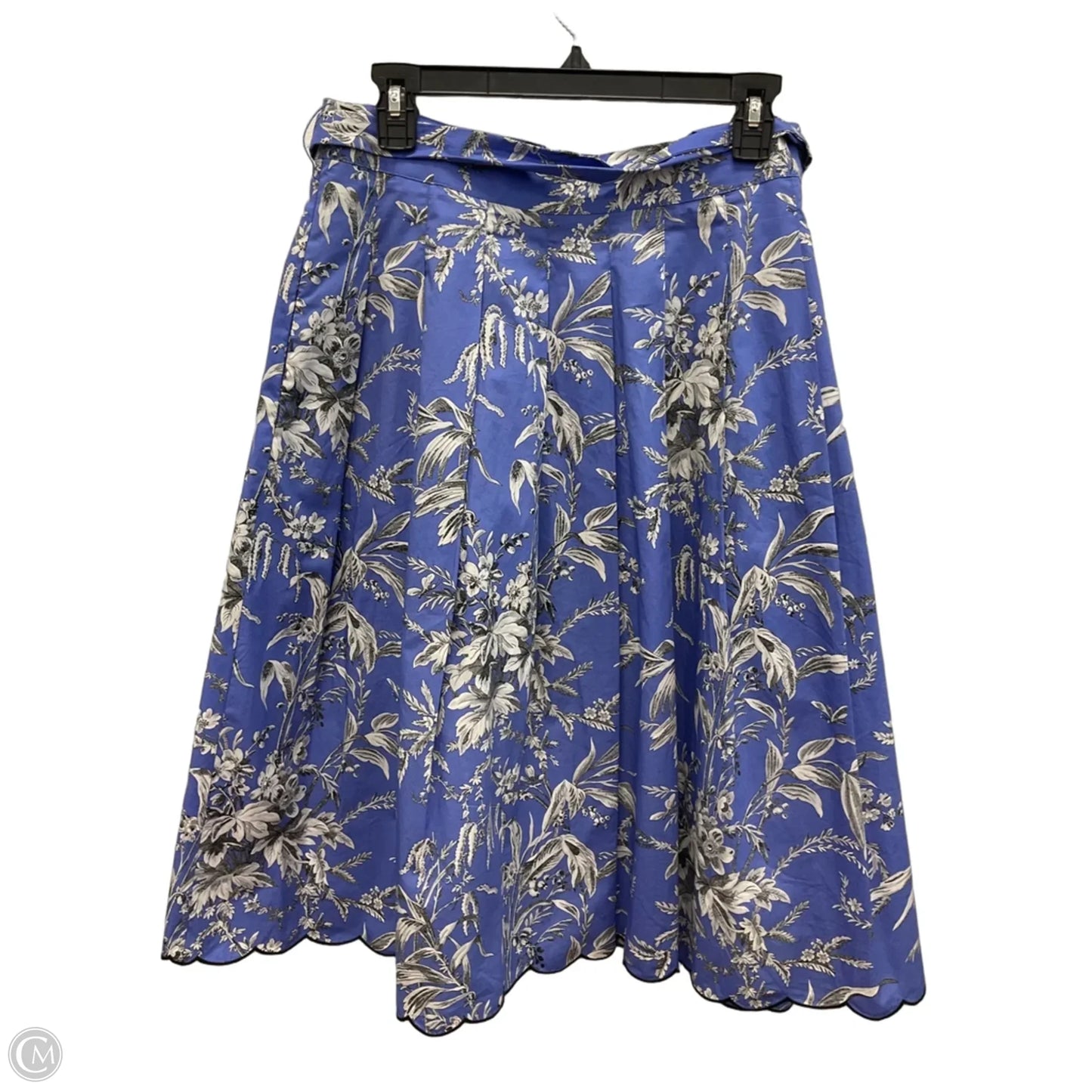 Skirt Midi By Talbots In Blue, Size: 12