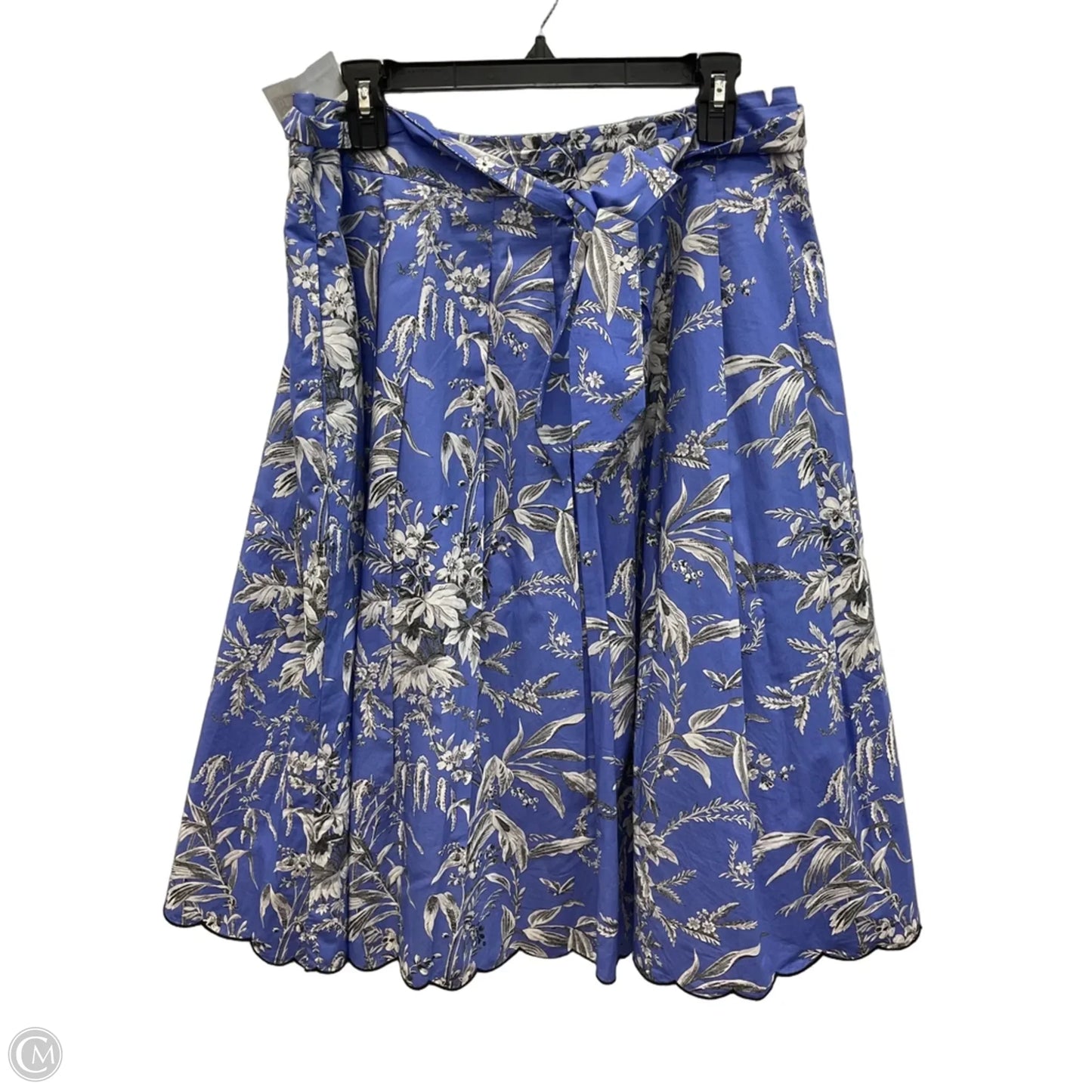 Skirt Midi By Talbots In Blue, Size: 12