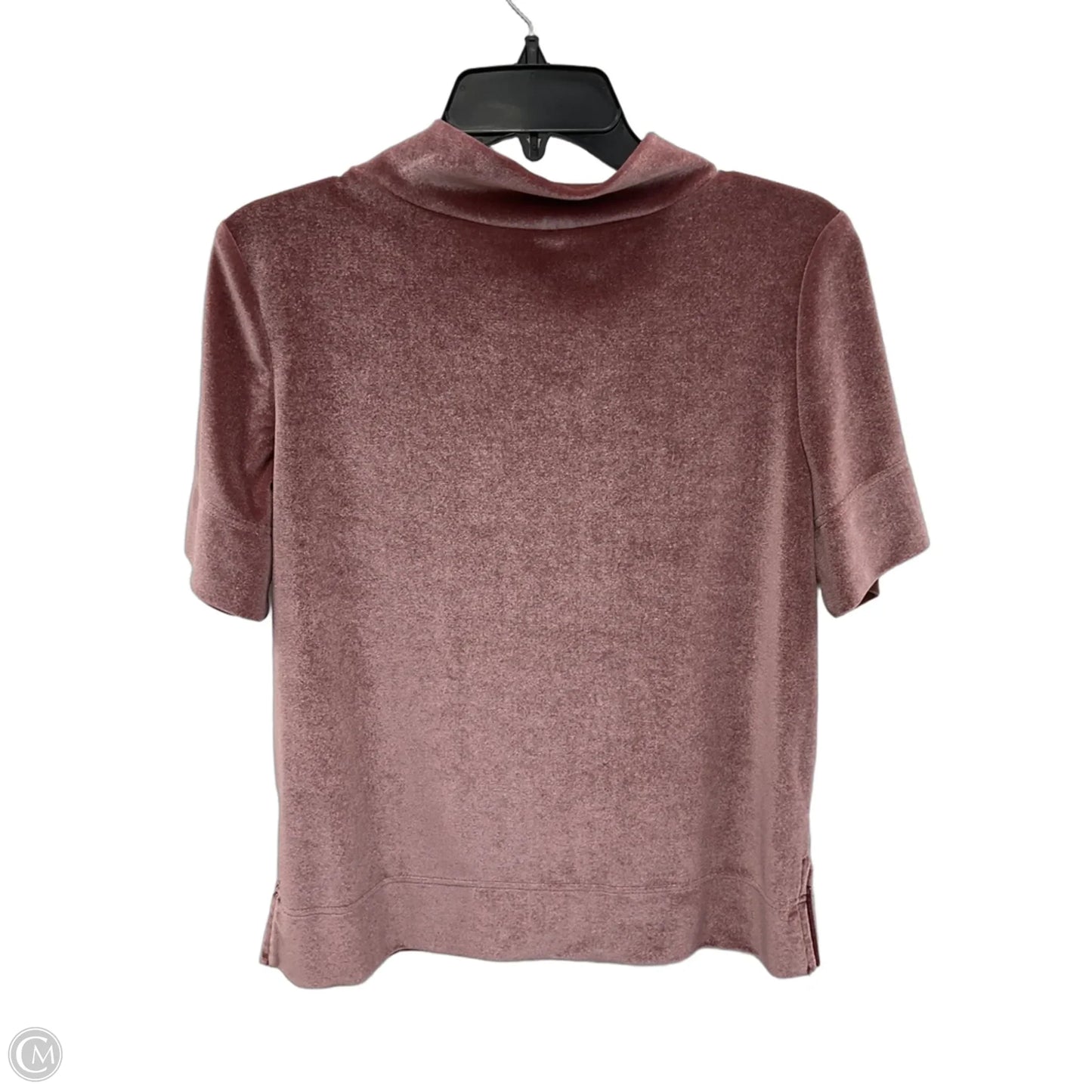 Top Short Sleeve By Anthropologie In Pink, Size: S