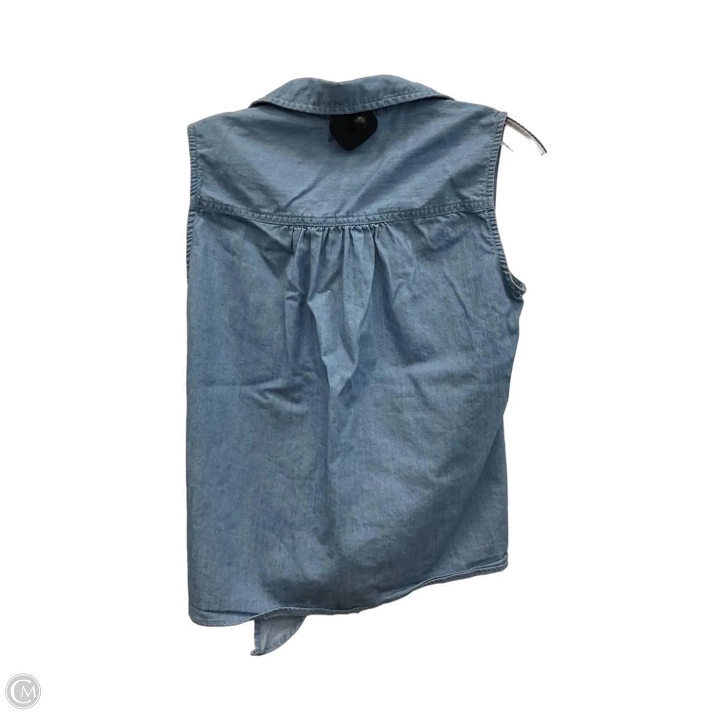 Top Sleeveless By J. Crew In Blue, Size: S