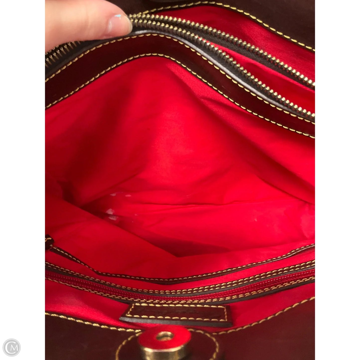Handbag Designer By Dooney And Bourke, Size: Large