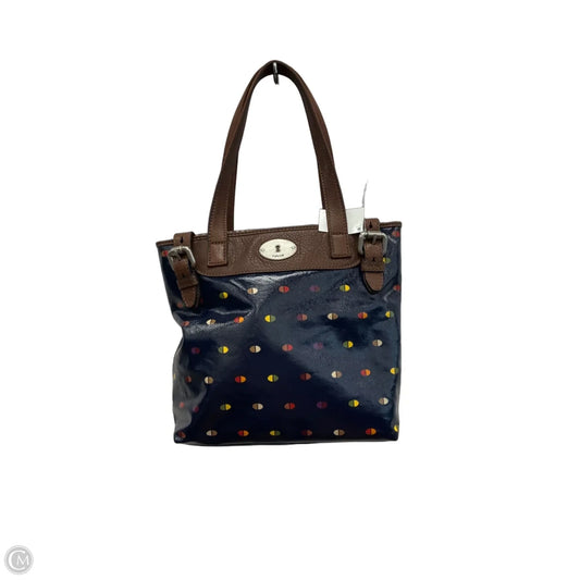 Handbag By Fossil, Size: Medium