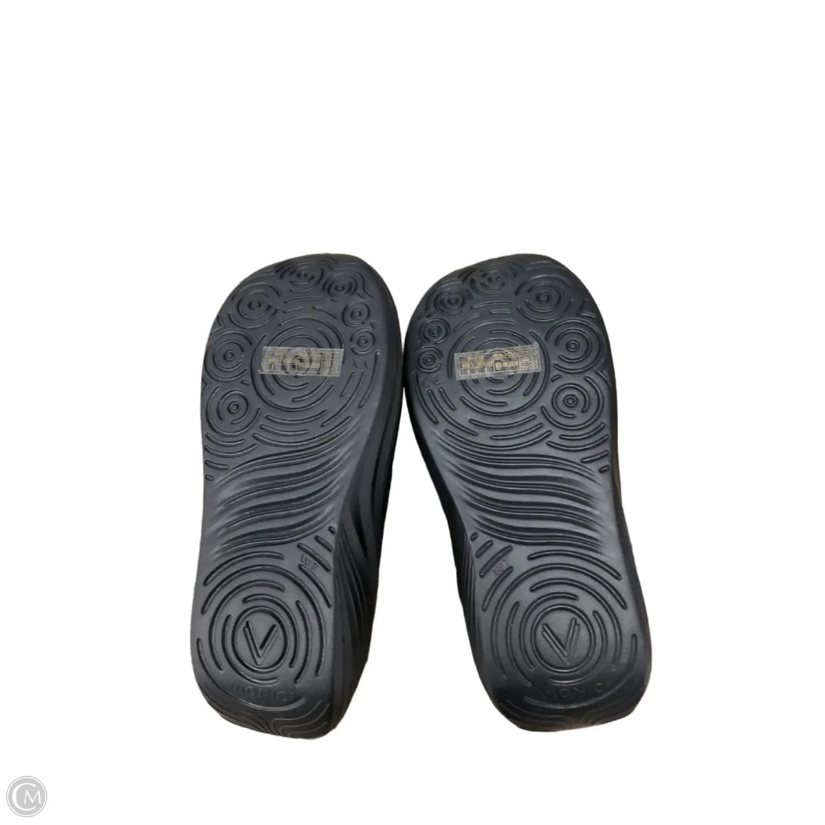 Sandals Heels Platform By Vionic In Black, Size: 7