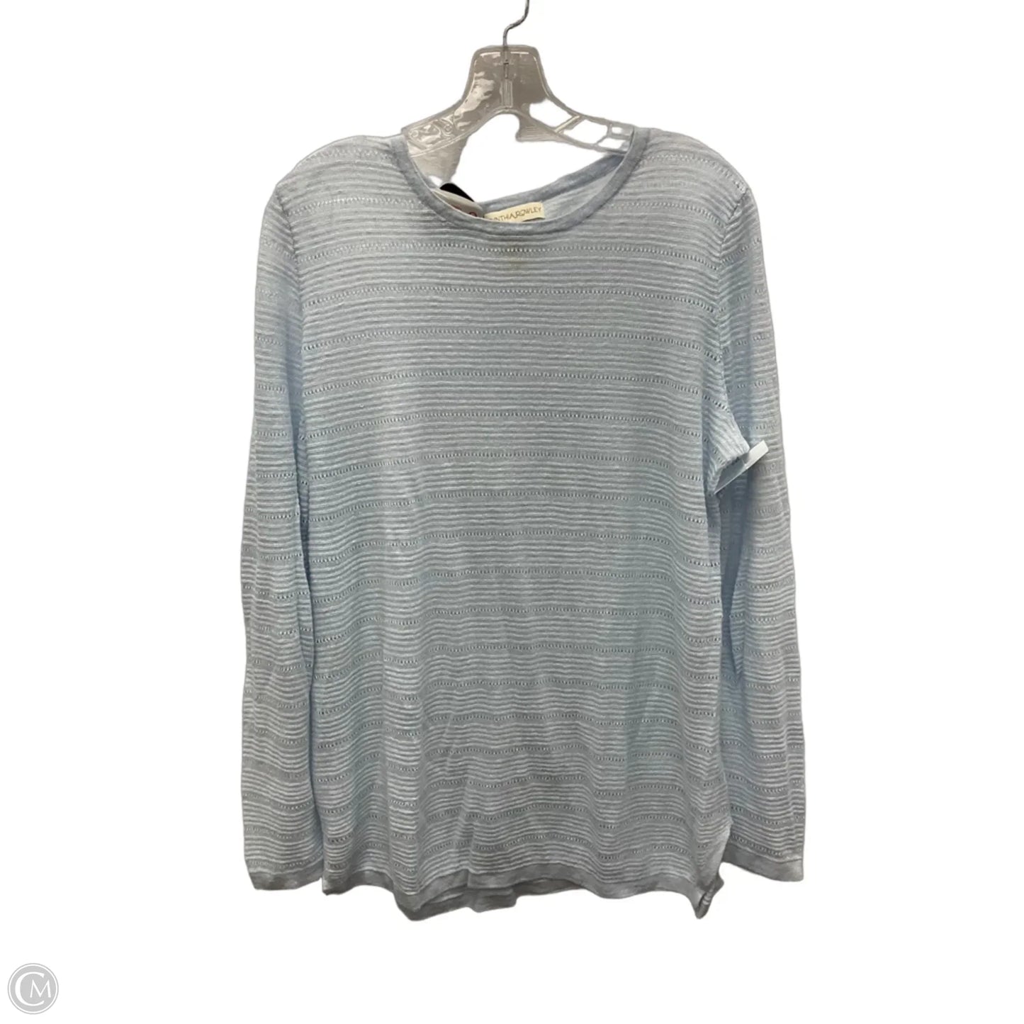 Top Long Sleeve By Cynthia Rowley In Blue, Size: L