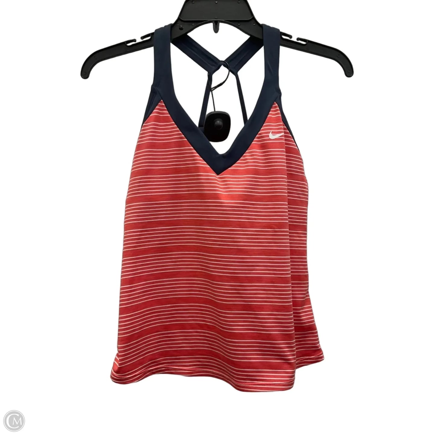 Athletic Tank Top By Nike In Orange, Size: S