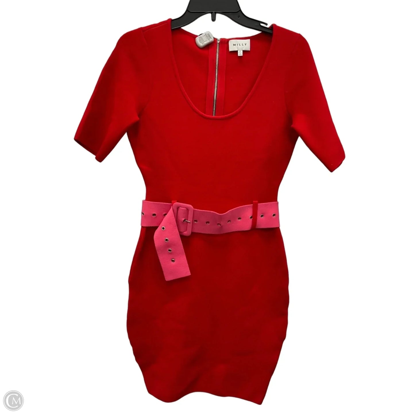 Dress Designer By Milly In Red, Size: 4