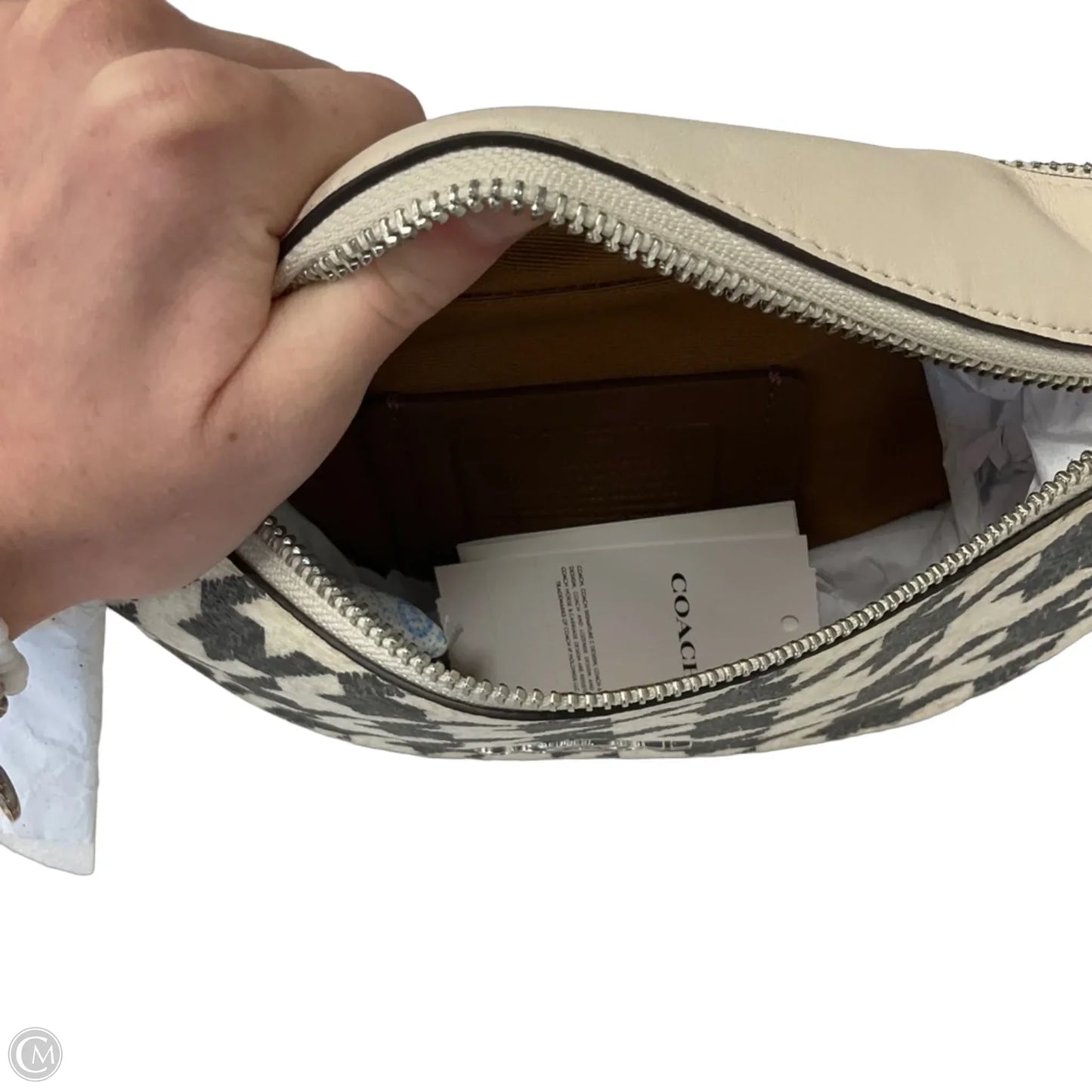 Belt Bag Designer By Coach, Size: Small