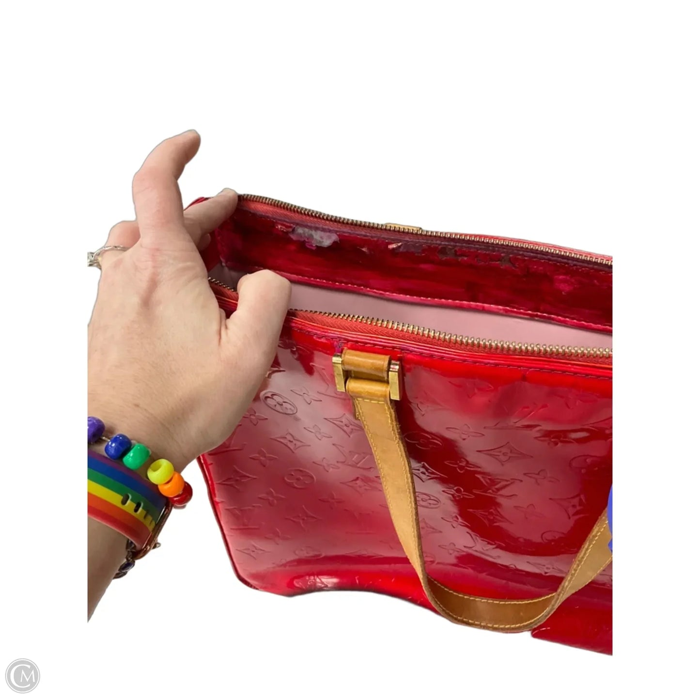 Handbag Luxury Designer By Louis Vuitton, Size: Large