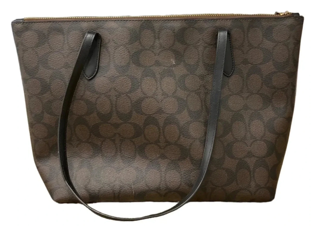 Tote Designer By Coach, Size: Large