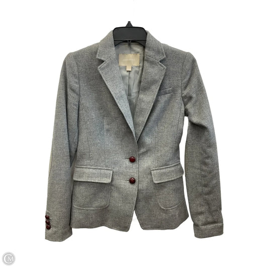 Blazer By Banana Republic In Grey, Size: 0