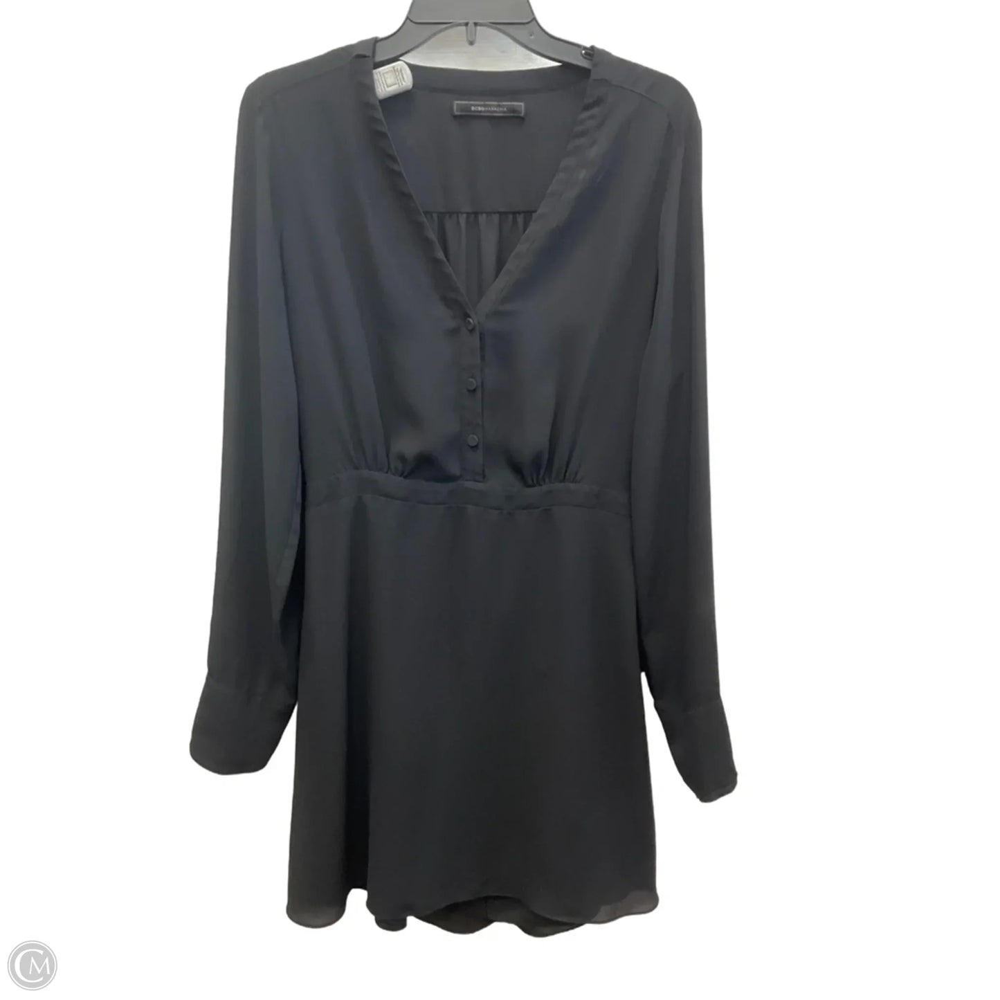 Dress Casual Maxi By Bcbgmaxazria In Black, Size: M