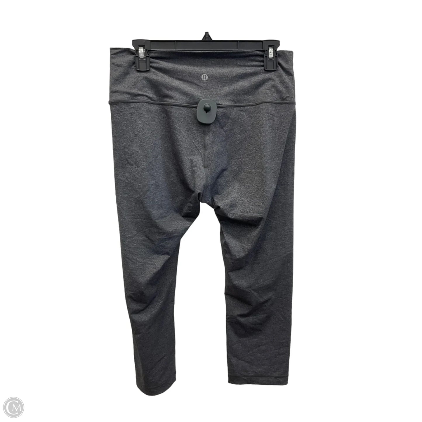 Athletic Capris By Lululemon In Grey, Size: L