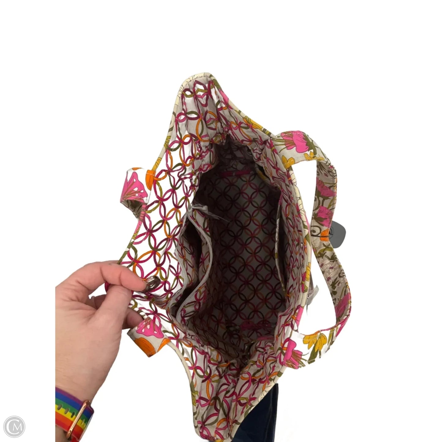 Handbag By Vera Bradley, Size: Medium