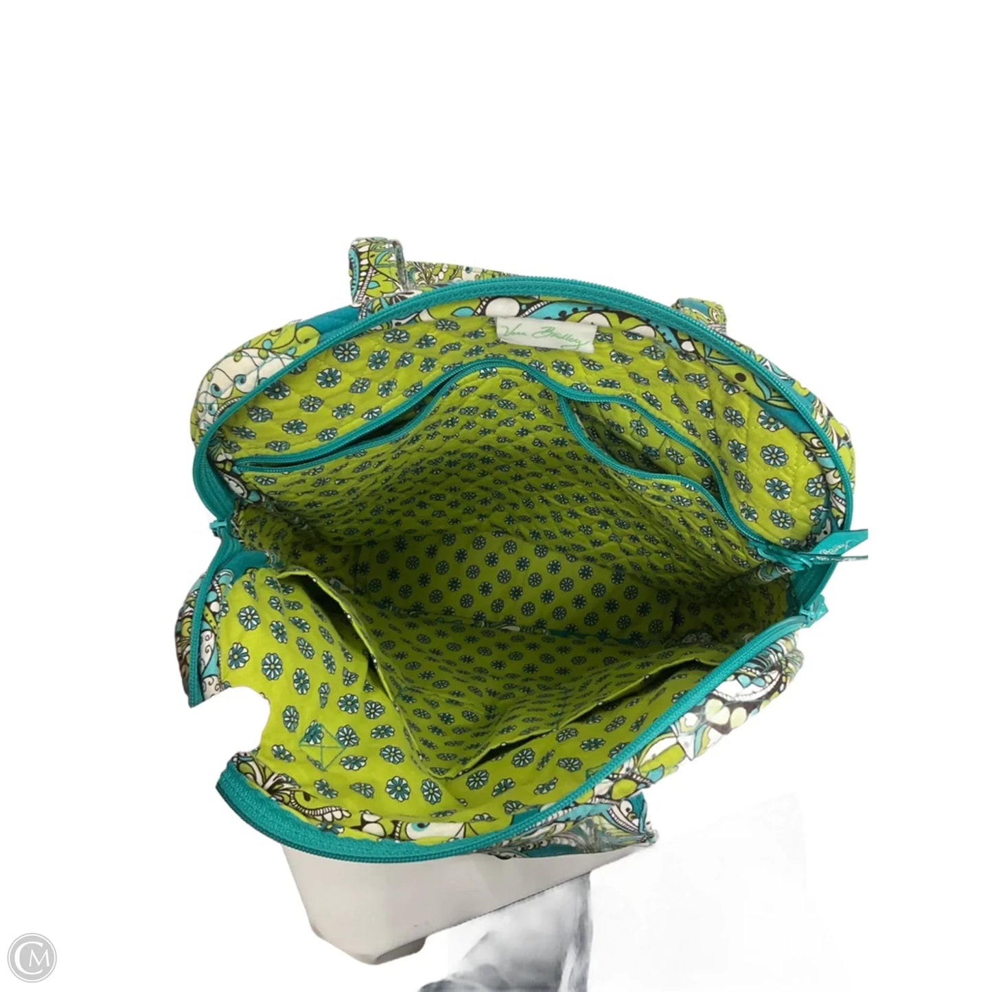 Handbag By Vera Bradley, Size: Large