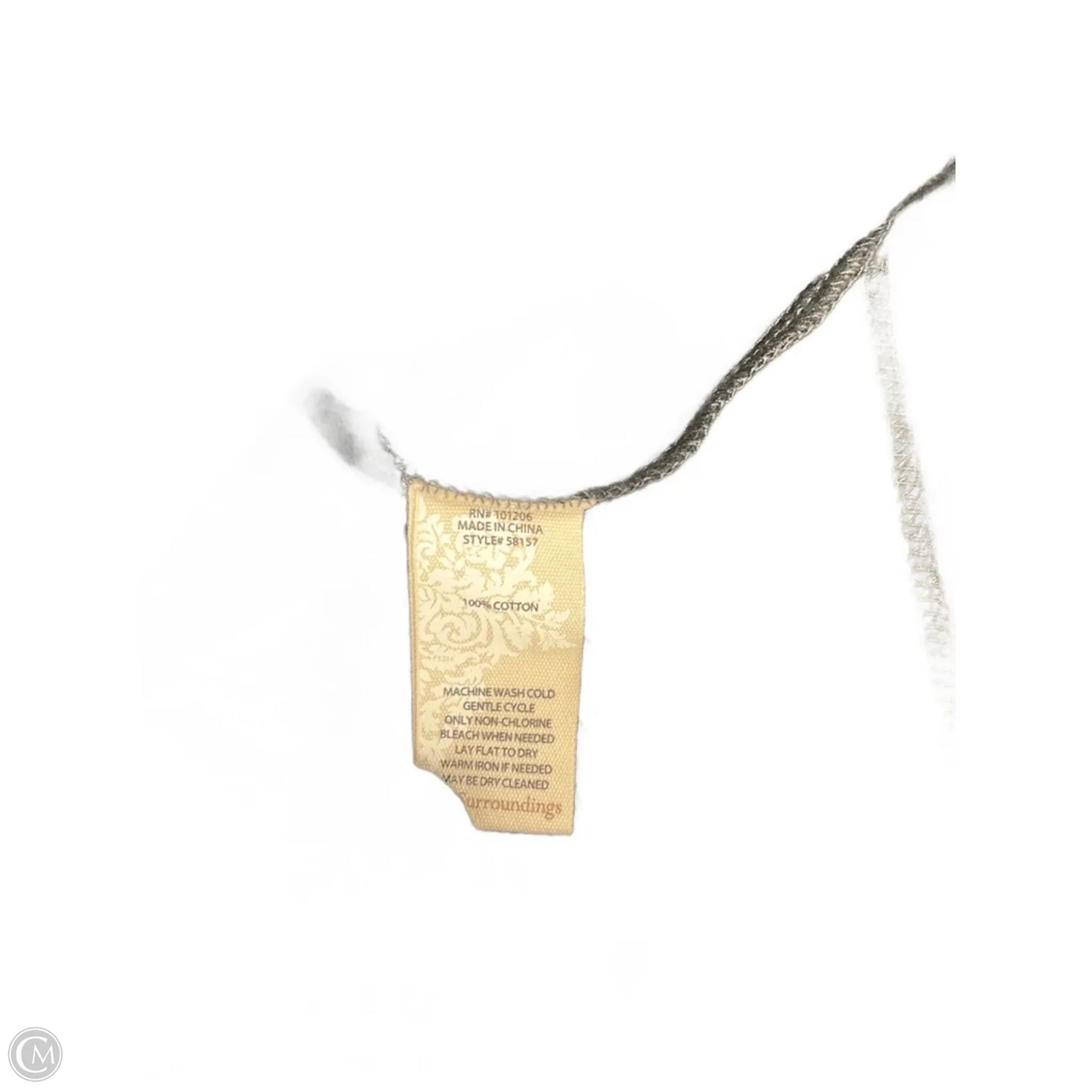 Tunic 3/4 Sleeve By Soft Surroundings In Black, Size: 2x