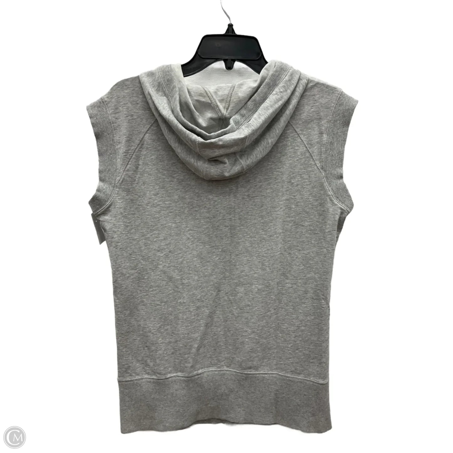 Athletic Top Short Sleeve By Nike Apparel In Grey, Size: M