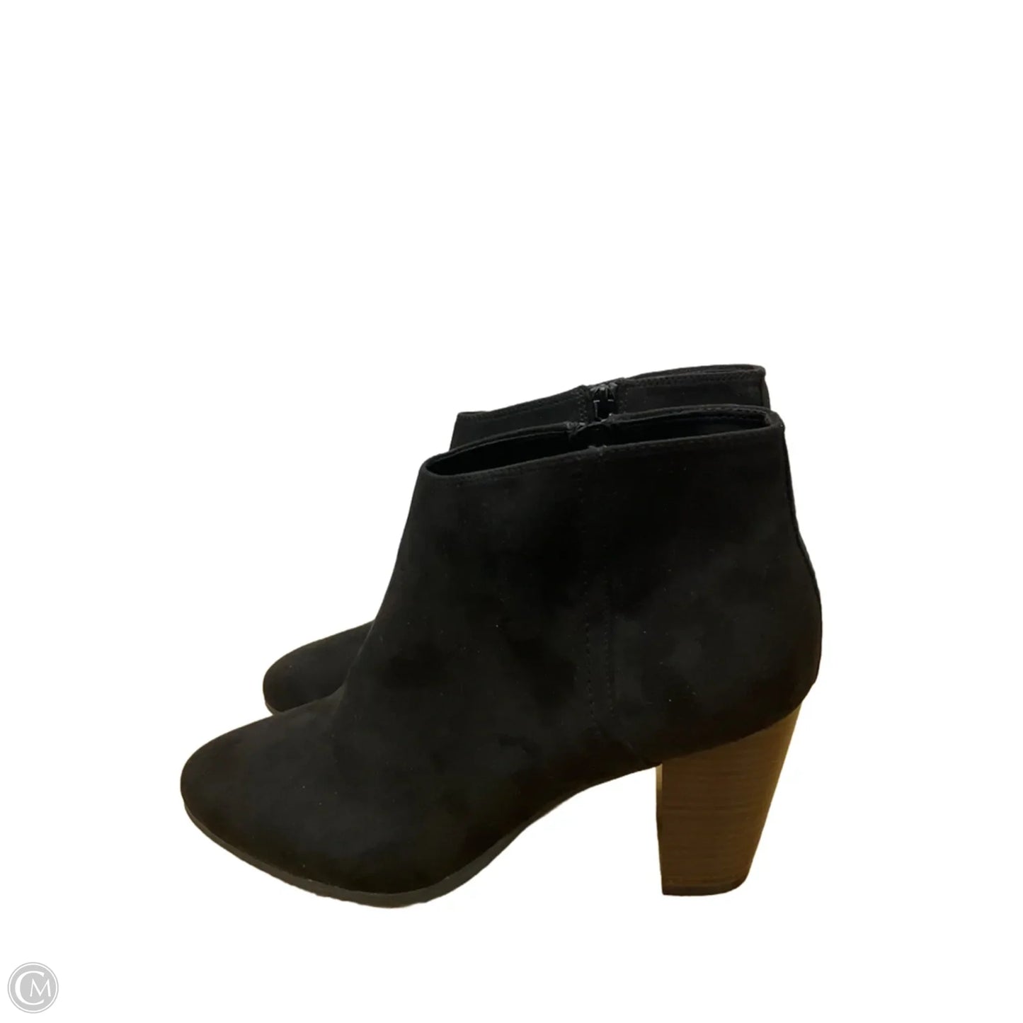 Boots Ankle Heels By Old Navy In Black, Size: 11