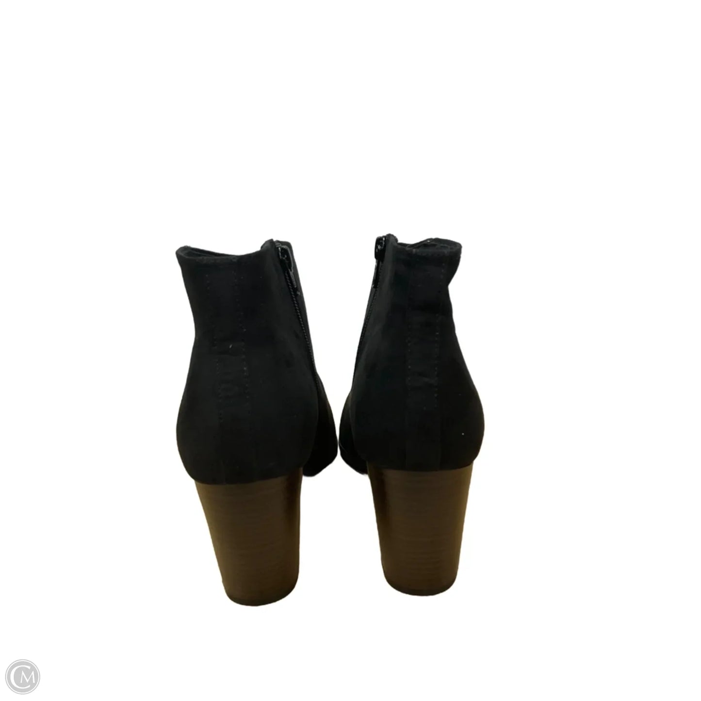 Boots Ankle Heels By Old Navy In Black, Size: 11