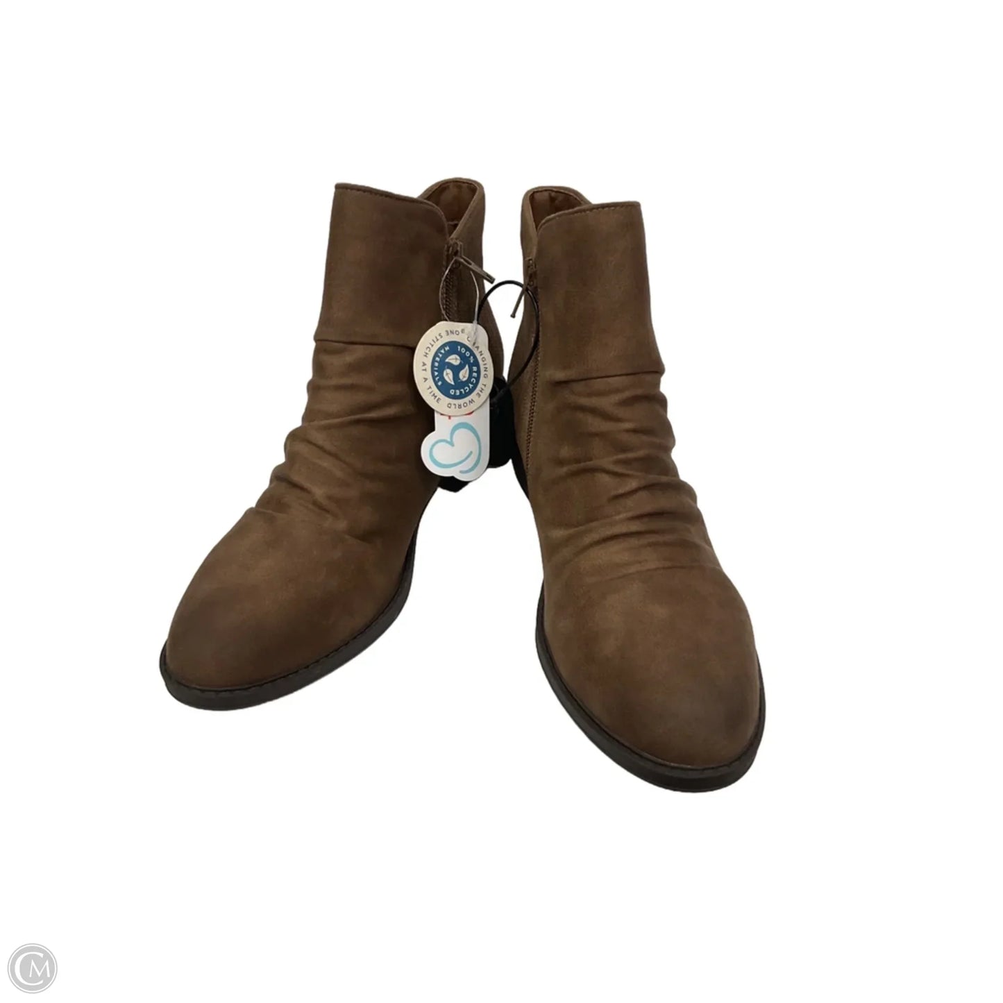 Boots Ankle Flats By Bare Traps In Brown, Size: 8