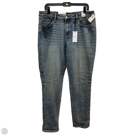 Jeans Boyfriend By Judy Blue In Blue Denim, Size: 14